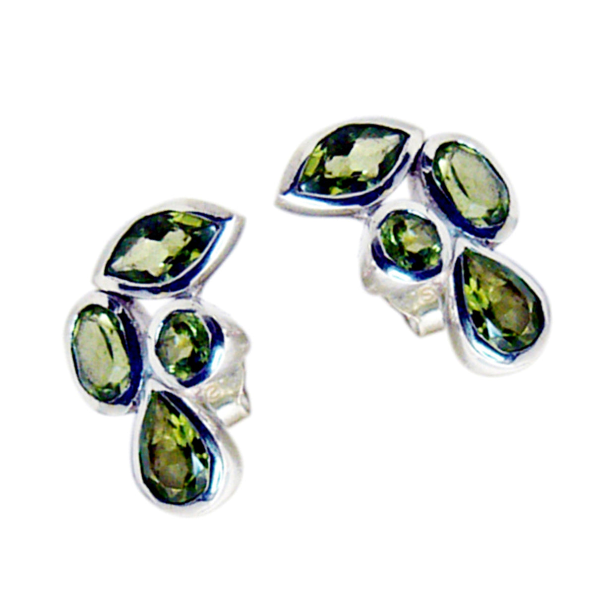 Inès Green Featherlight multiple Stud Earring