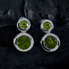 Ellie Green Minimal Toi et Moi Stud Earring