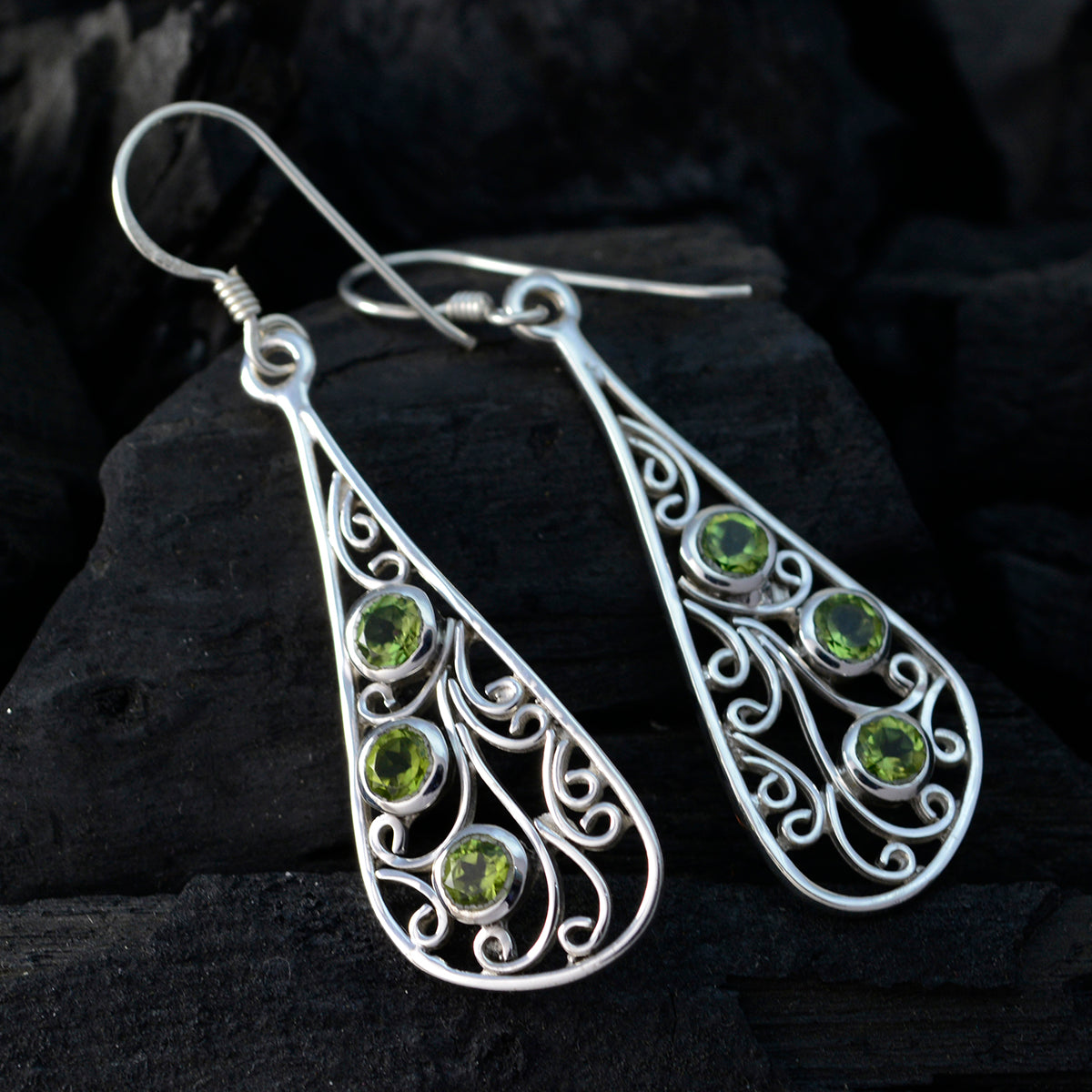 Leah Green Featherlight multiple Dangle Earring
