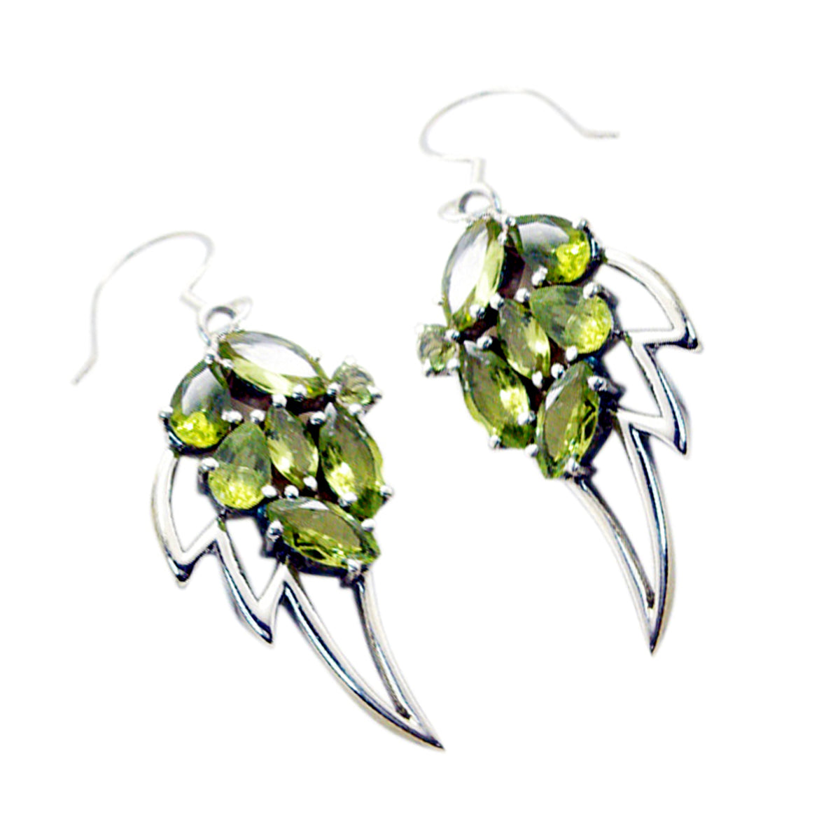 Lili Green Mid weight multiple Dangle Earring
