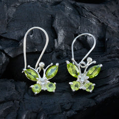 Luna Green Dainty multiple Dangle Earring