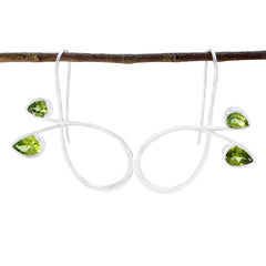 Nova Green Eye catching multiple Dangle Earring Peridot Green Dangle