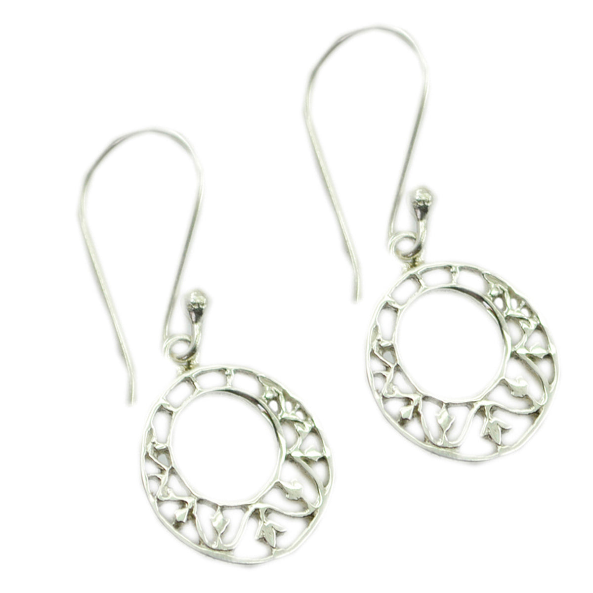 Katharina Silver Tiny plain Dangle Earring