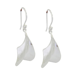 Daniela Silver Featherlight plain Dangle Earring Plain Gray Dangle
