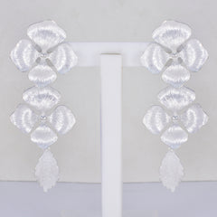 Isabella Silver Chunky plain Stud Earring