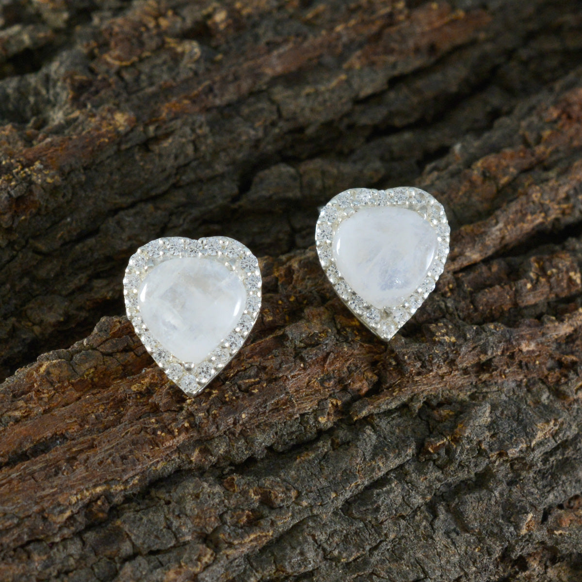 Inès White Dainty multiple Stud Earring