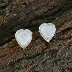Inès White Dainty multiple Stud Earring