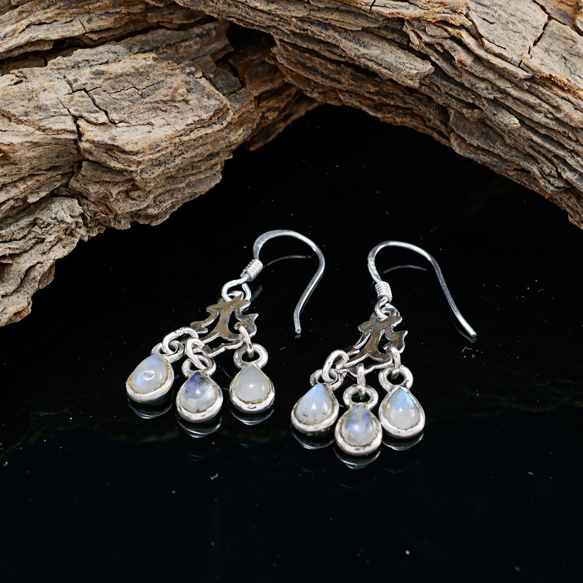 Hina White Elegant multiple Dangle Earring
