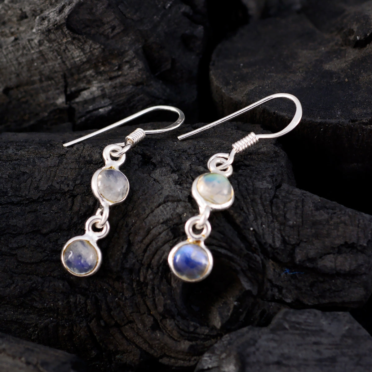 Hua White Minimalist multiple Dangle Earring