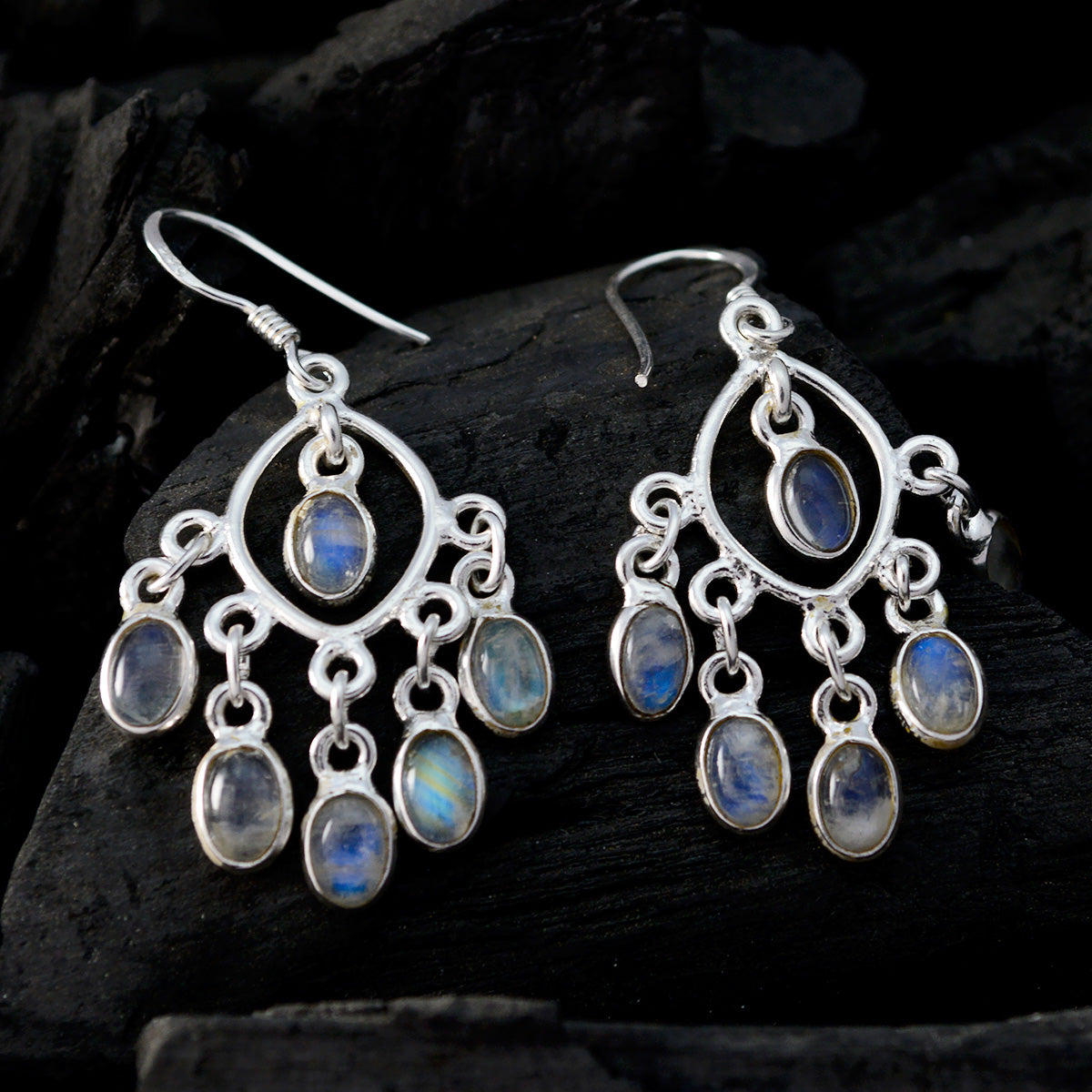 Jia White Tiny multiple Dangle Earring