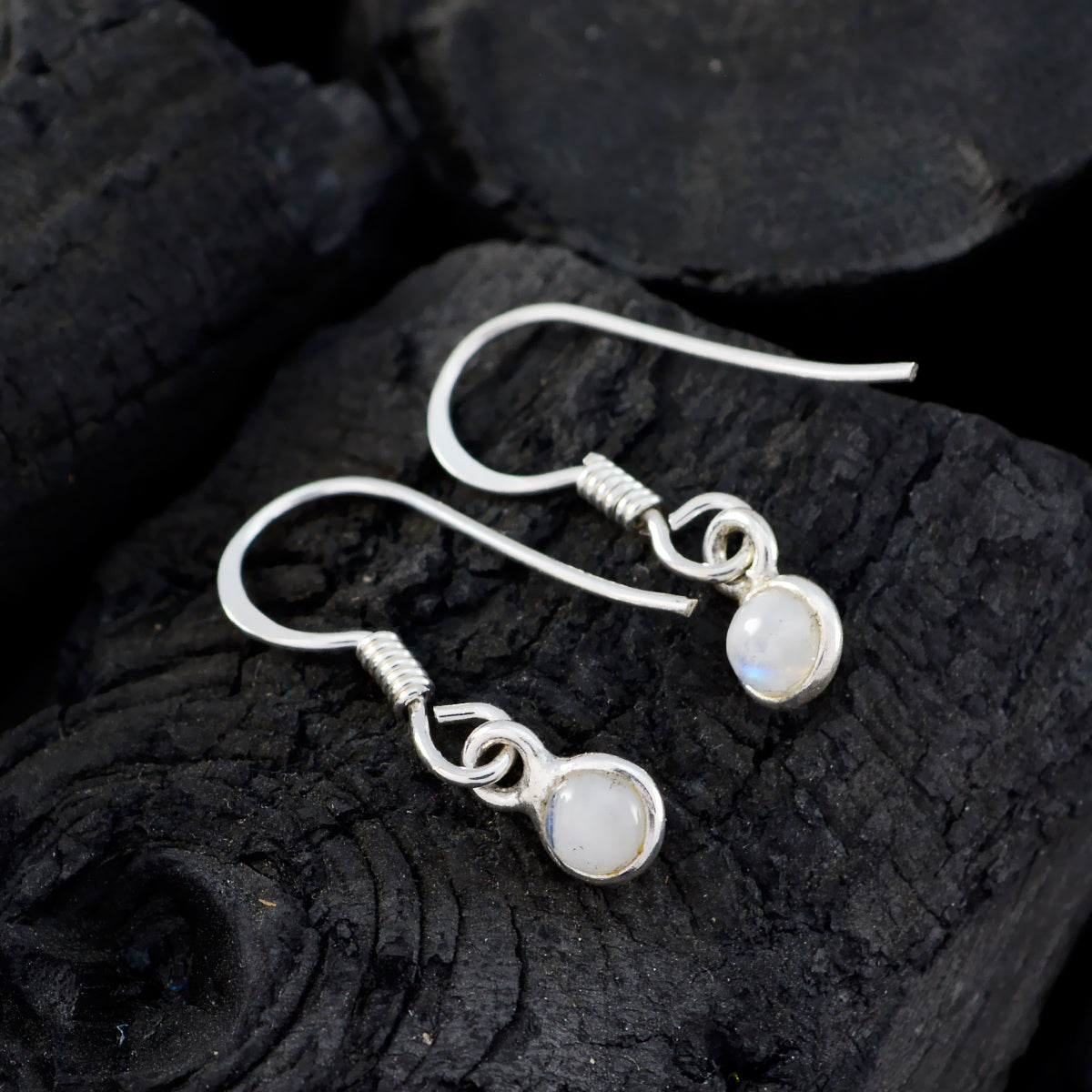 Ling White Minimalist multiple Dangle Earring