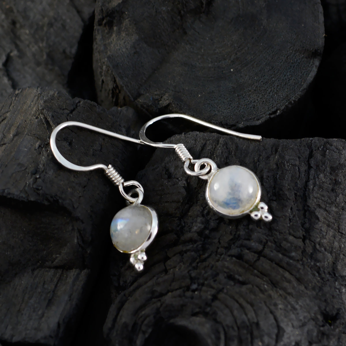 Mei White Minimalist multiple Dangle Earring