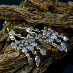 Seo yeon White Statement multiple Dangle Earring