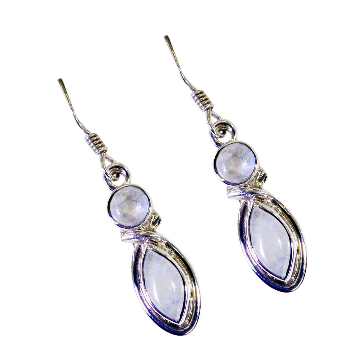 Scarlett White Dainty multiple Dangle Earring