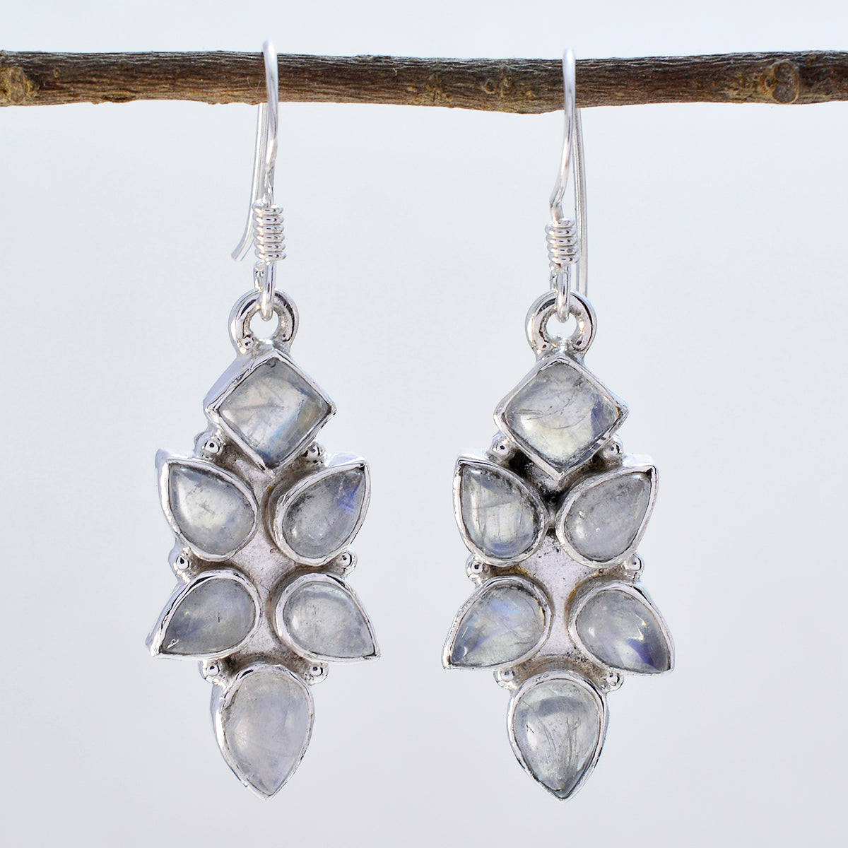 Soo jin White Tiny multiple Dangle Earring