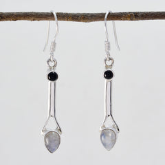 Freya White Delicate multiple Dangle Earring