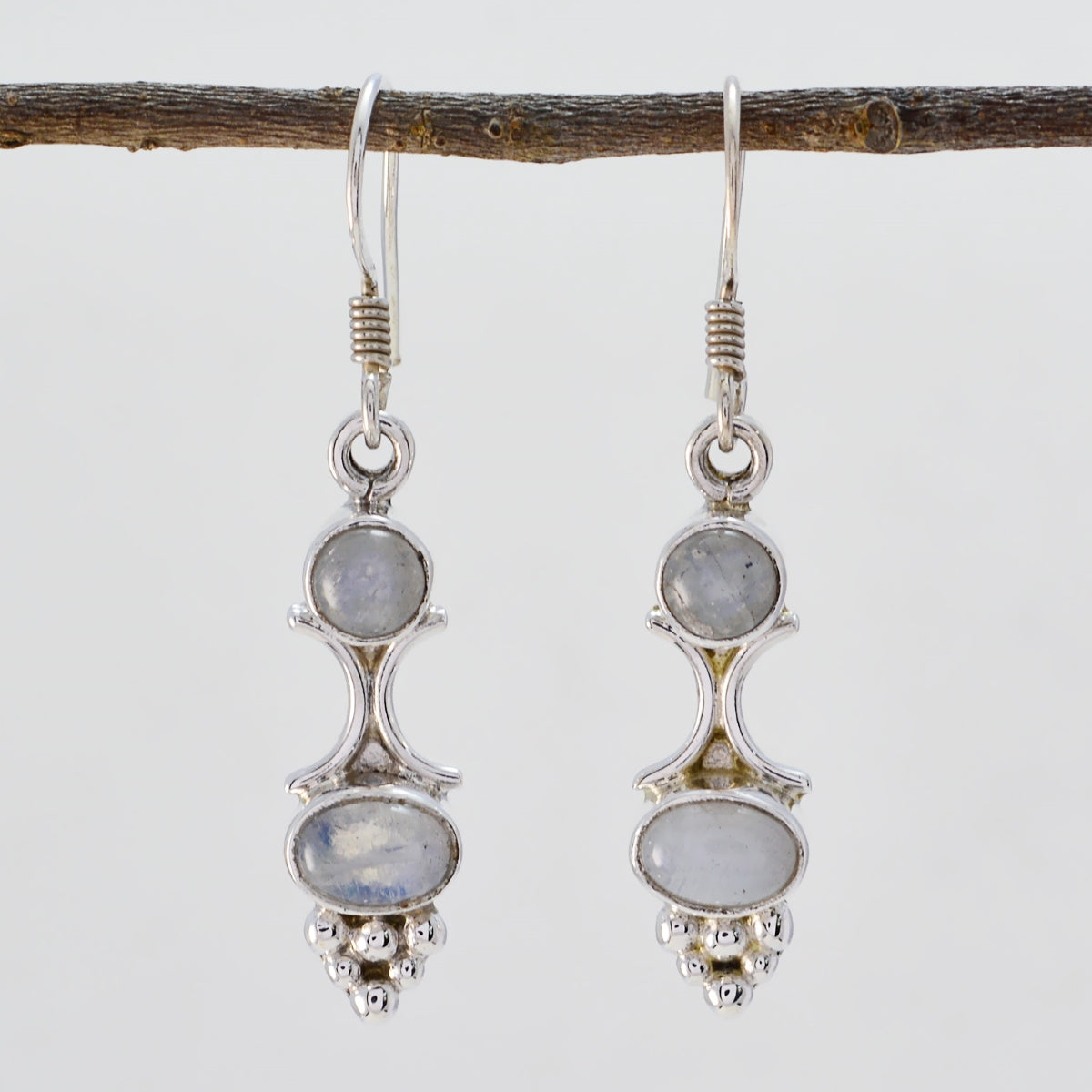 Yan White Dainty multiple Dangle Earring