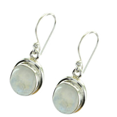 Ángeles White Dainty multiple Dangle Earring