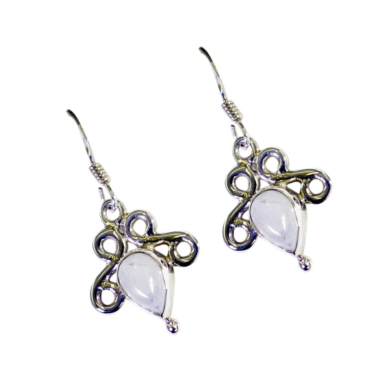 Bruna White Delicate multiple Dangle Earring
