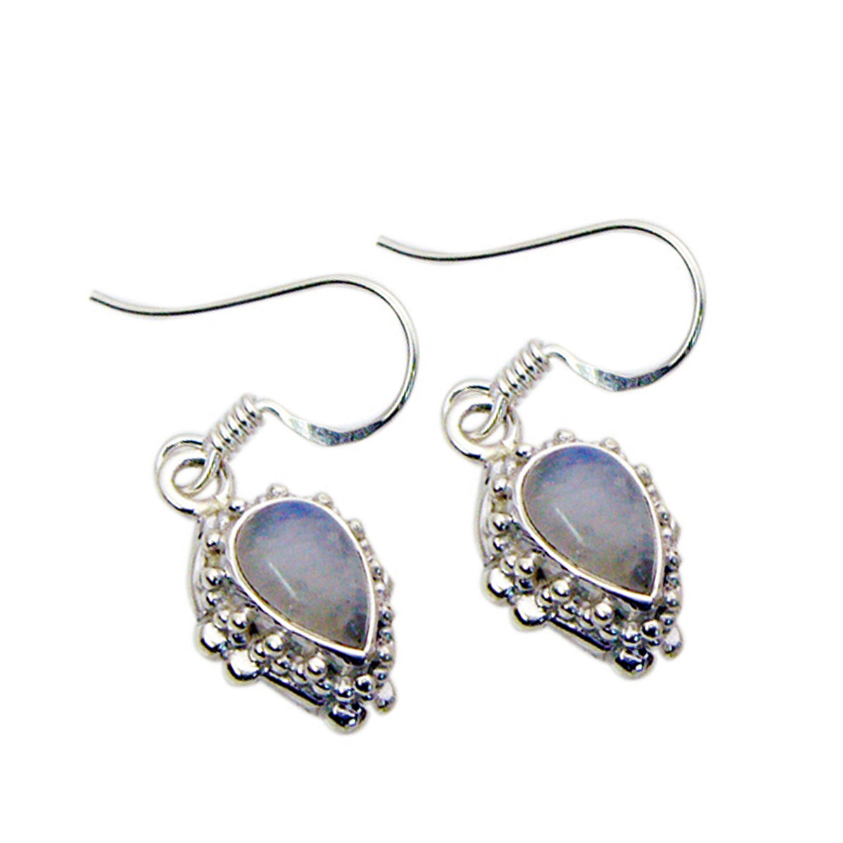 Constanza White Delicate multiple Dangle Earring