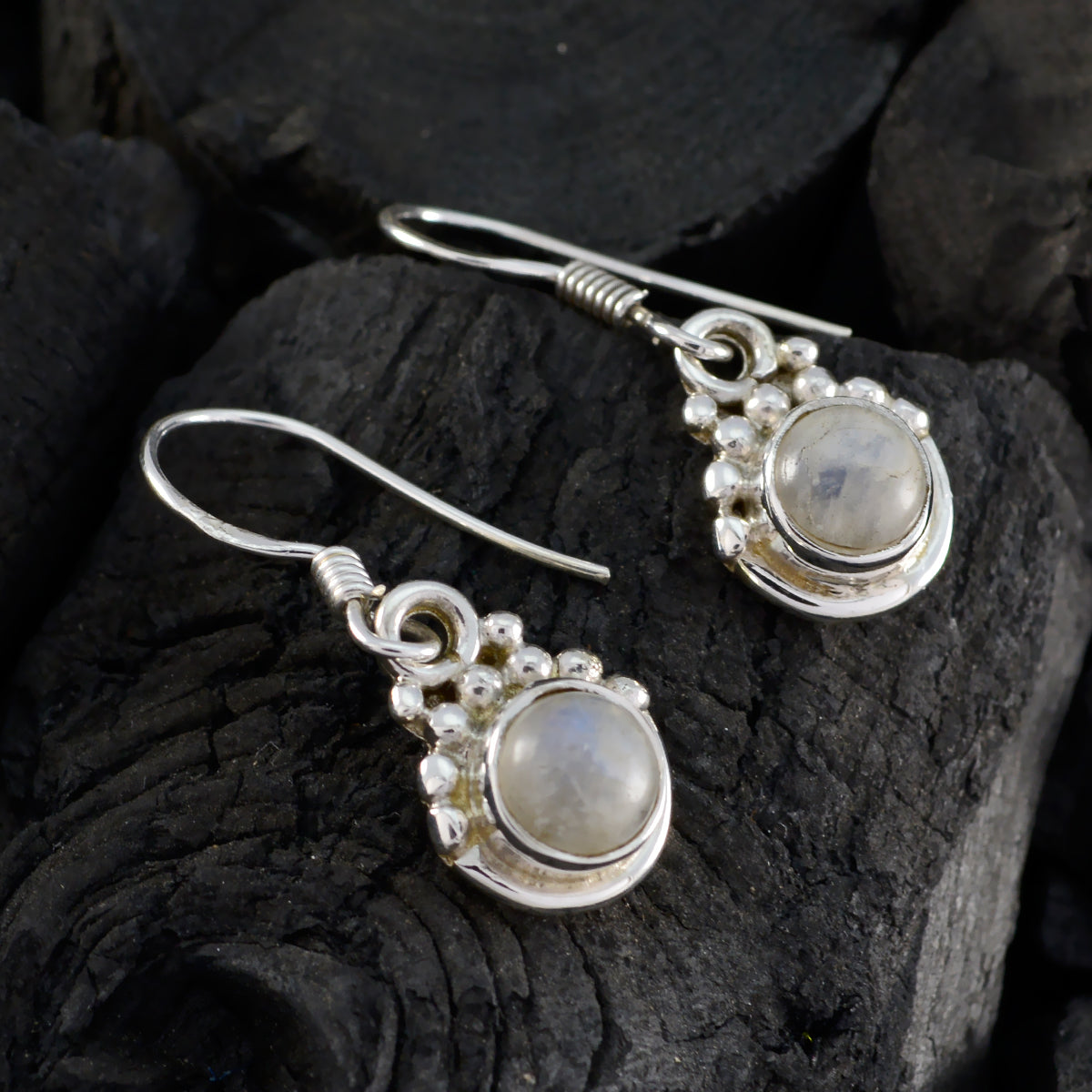 Florencia White Delicate multiple Dangle Earring