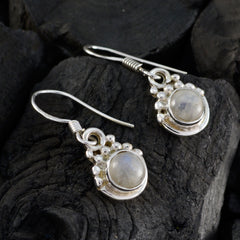 Florencia White Delicate multiple Dangle Earring