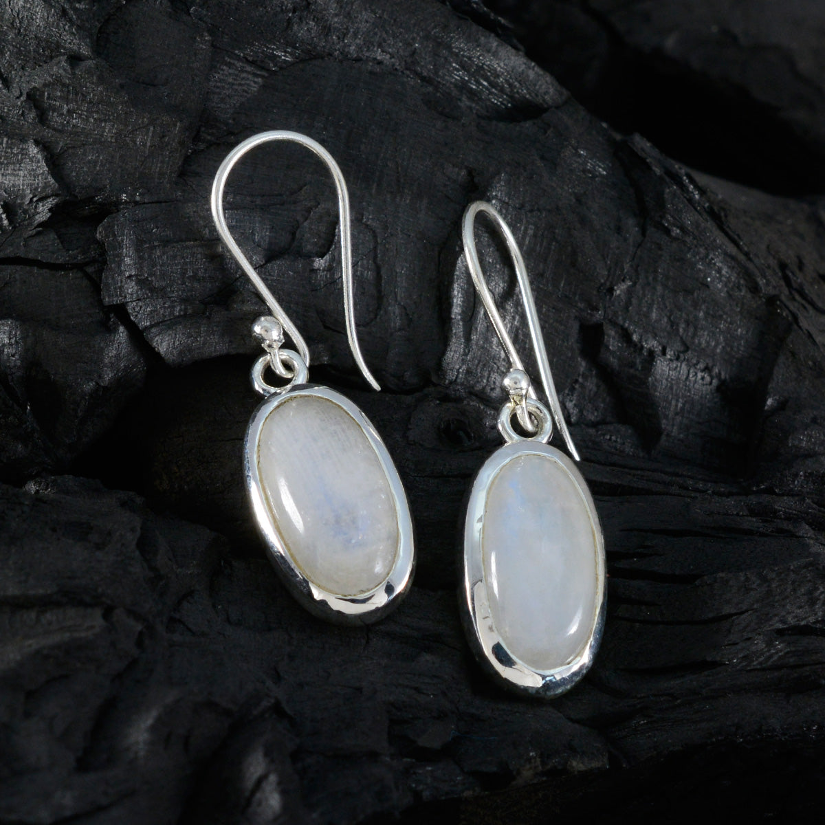 Lorena White Classic Solitaire Dangle Earring