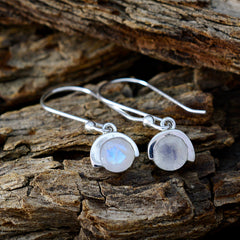 Anna White Dainty Solitaire Dangle Earring