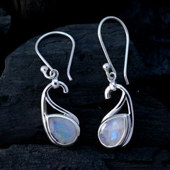 Addison White Featherlight Solitaire Dangle Earring