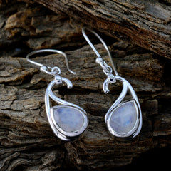 Addison White Featherlight Solitaire Dangle Earring