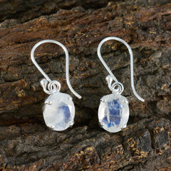 Anna White Delicate Solitaire Dangle Earring