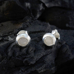 Ellie White Delicate Solitaire Stud Earring