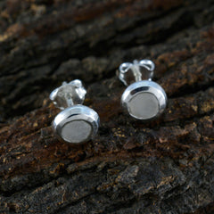 Ellie White Delicate Solitaire Stud Earring