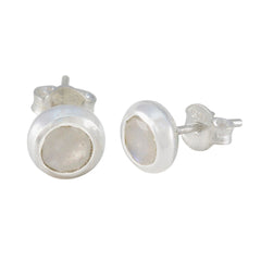 Ellie White Delicate Solitaire Stud Earring