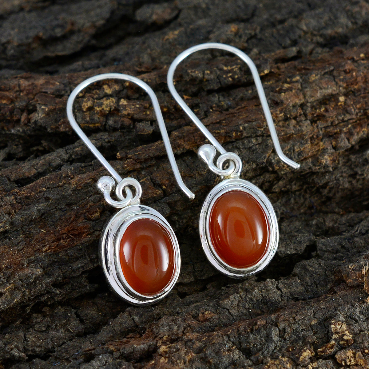 Camila Red Featherlight multiple Dangle Earring
