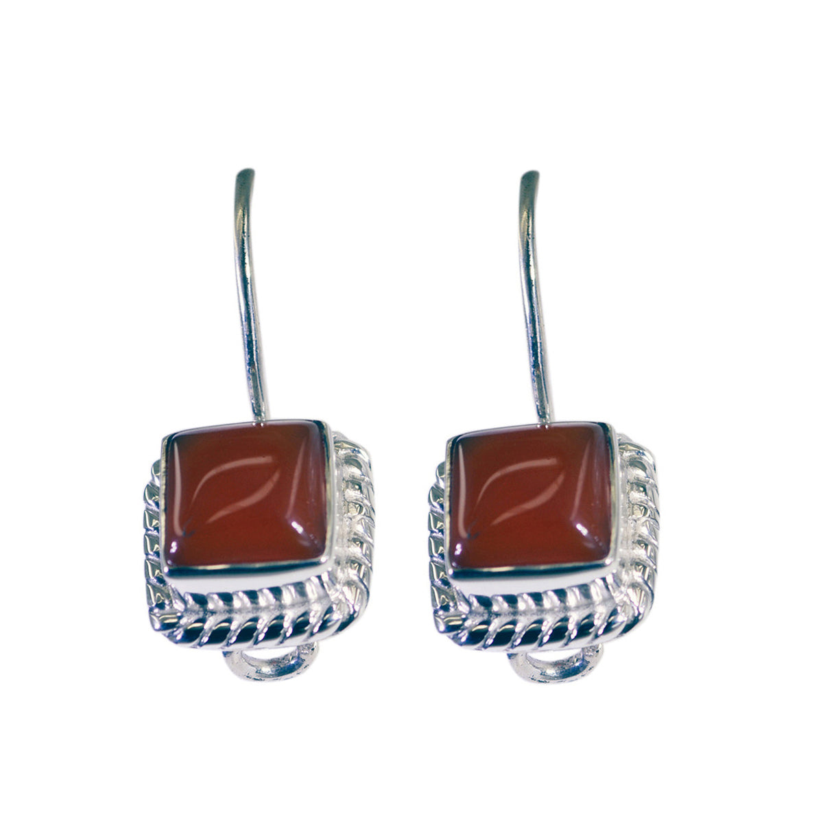 Camilla Red Dainty multiple Dangle Earring Red Onyx Red Dangle
