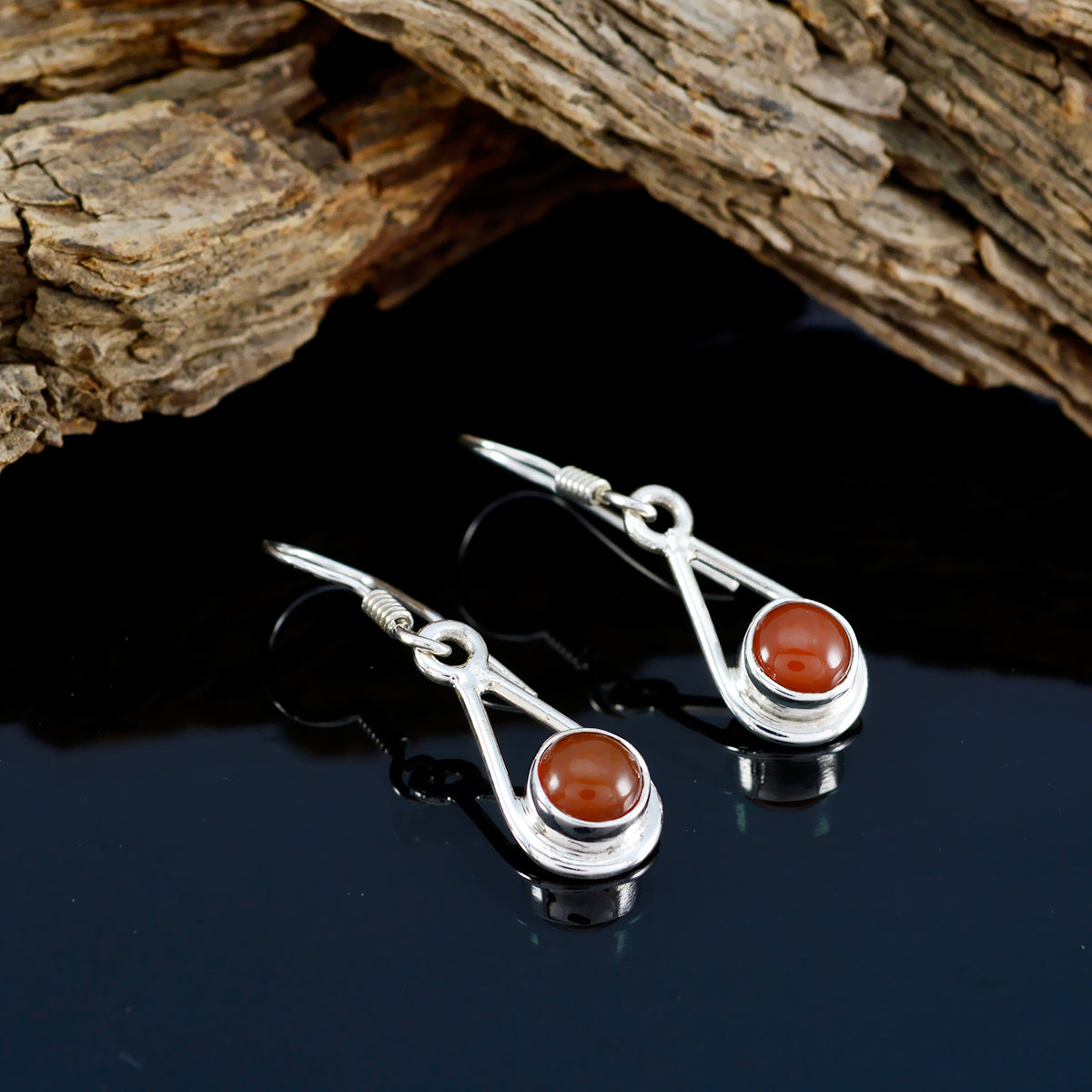 Lorena Red Delicate multiple Dangle Earring