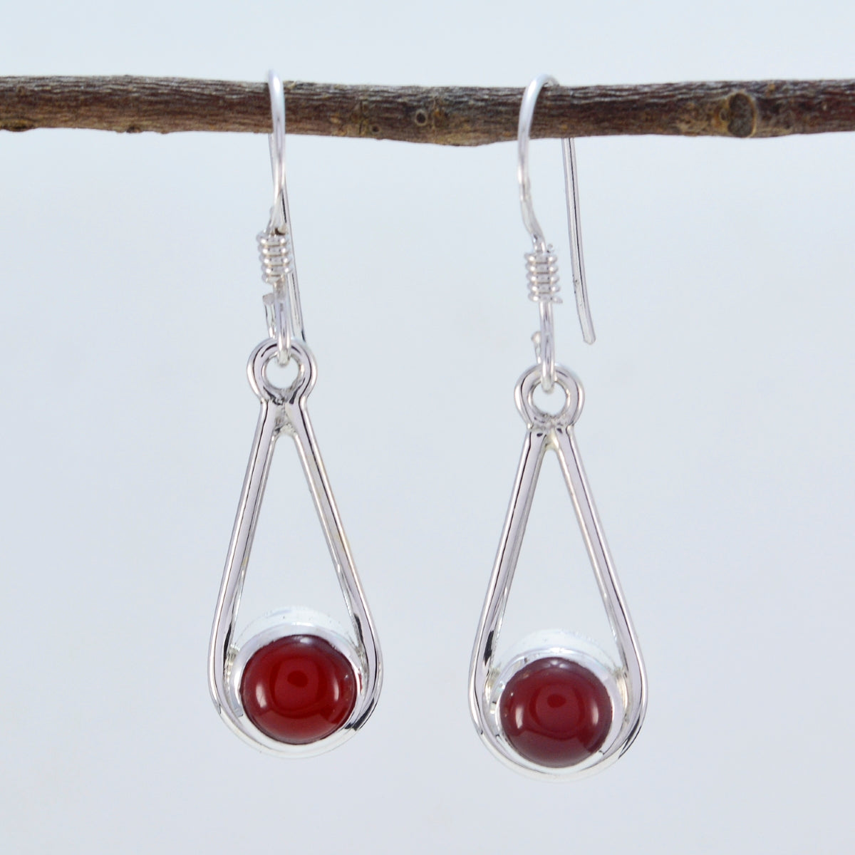 Lorena Red Delicate multiple Dangle Earring