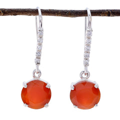 Giulia Red Featherlight multiple Dangle Earring Red Onyx Red Dangle