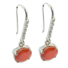 Giulia Red Featherlight multiple Dangle Earring
