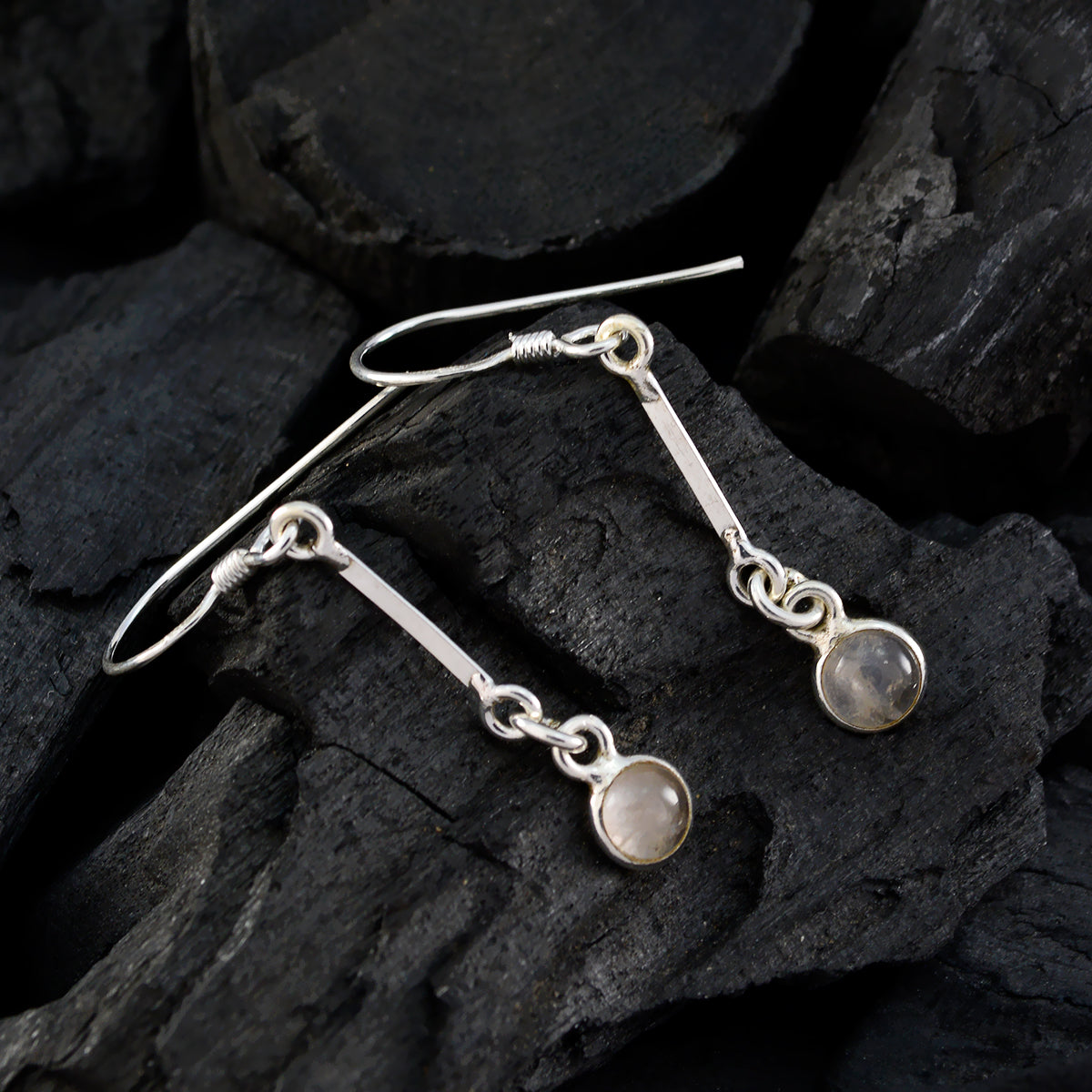 Hannah Pink Minimalist multiple Dangle Earring