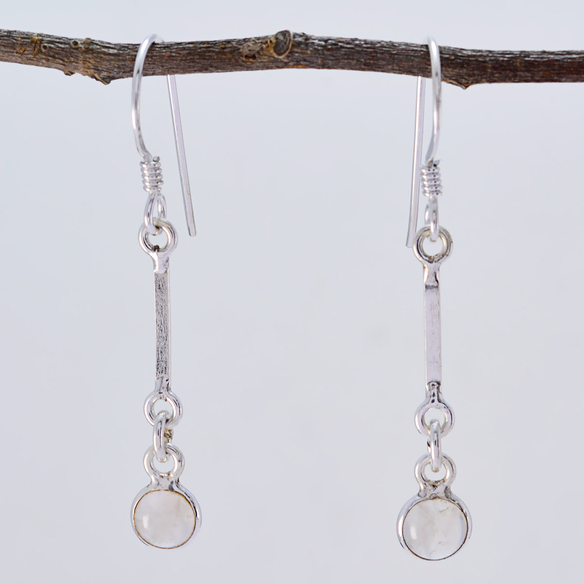 Hannah Pink Minimalist multiple Dangle Earring