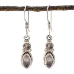 Ida Pink Delicate multiple Dangle Earring Rose Quartz Pink Dangle