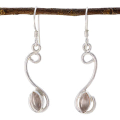 Mariana Pink Delicate multiple Dangle Earring Rose Quartz Pink Dangle