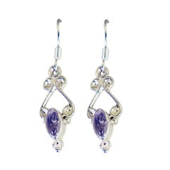 Isabelle Pink Delicate multiple Dangle Earring Rose Quartz Pink Dangle