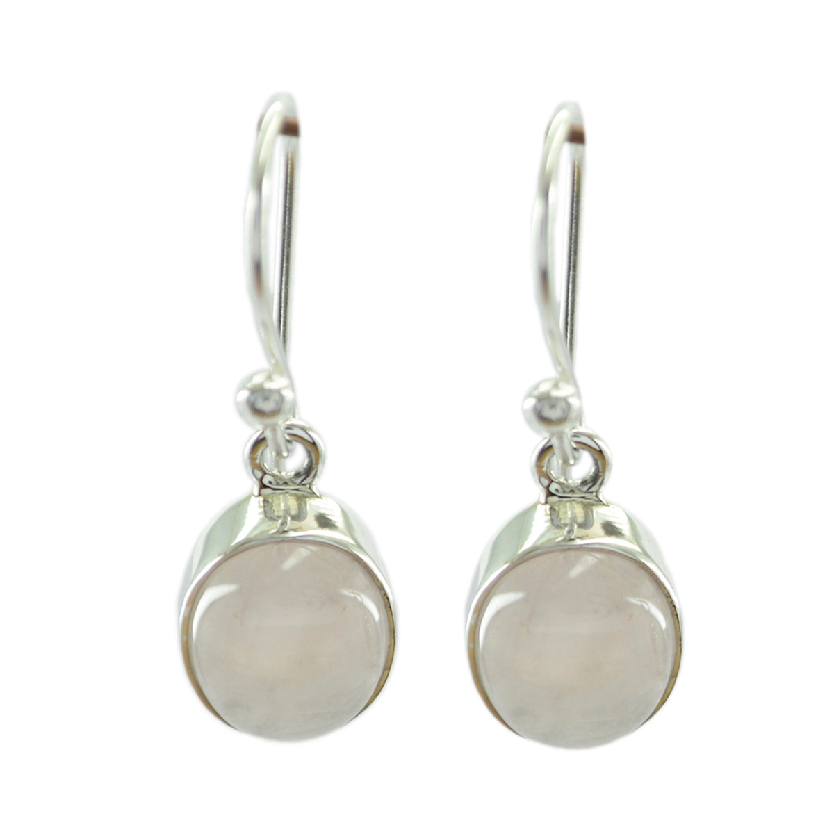 Isla Pink Featherlight multiple Dangle Earring Rose Quartz Pink Dangle