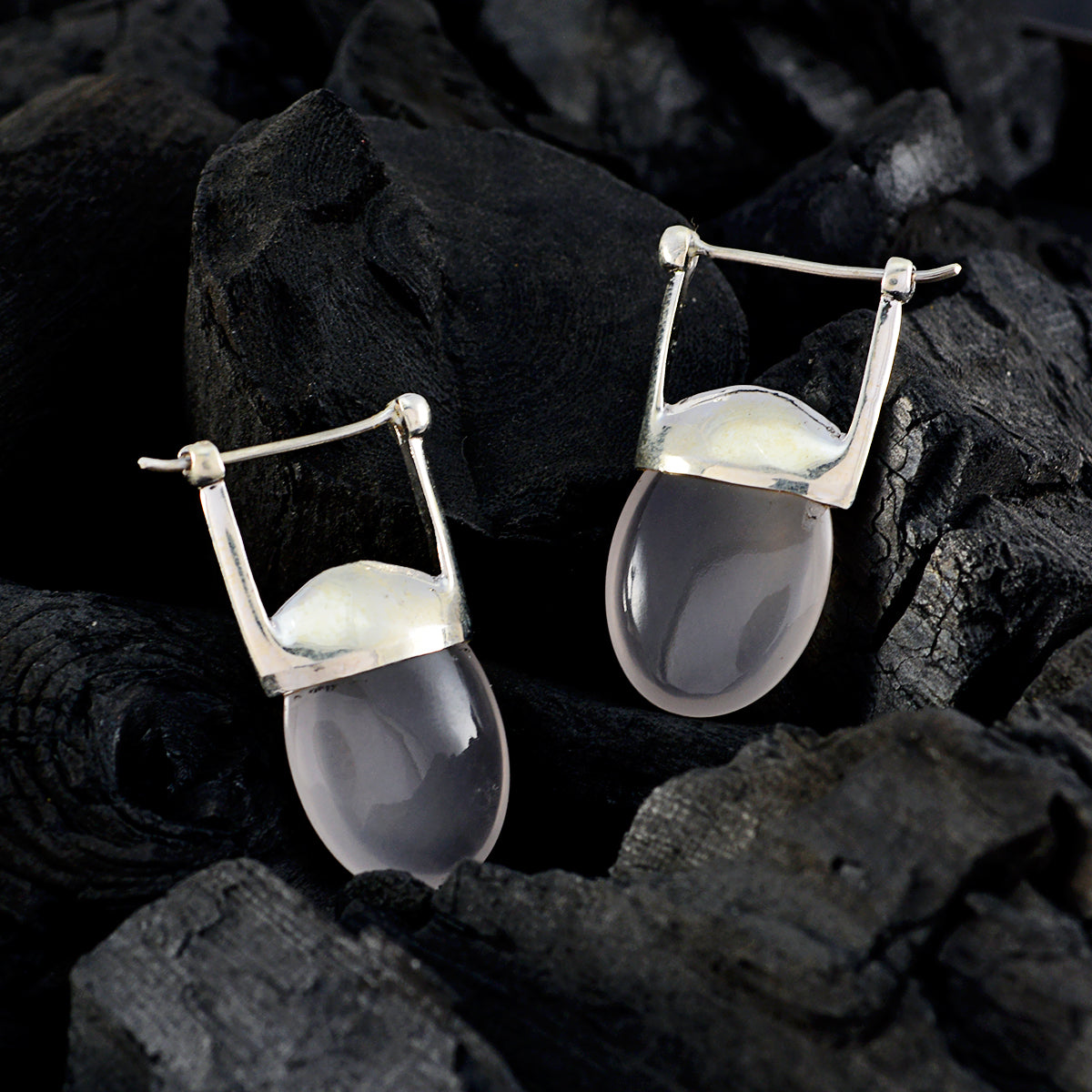 Josephine Pink Essential Solitaire Dangle Earring