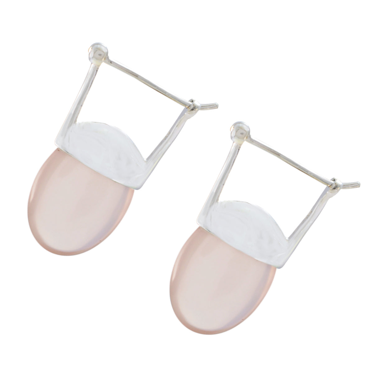 Josephine Pink Essential Solitaire Dangle Earring