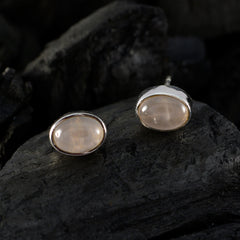 Carolina Pink Elegant Solitaire Stud Earring