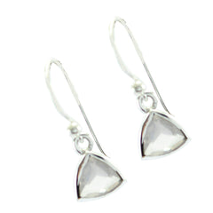 Mathilde Pink Elegant Solitaire Dangle Earring